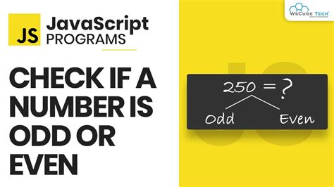 javascript is odd|Check if a number is odd or even in JavaScript.